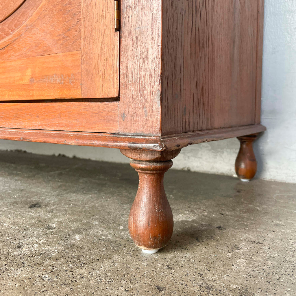 Vintage Colonial Sideboard with Barley Twist Supports