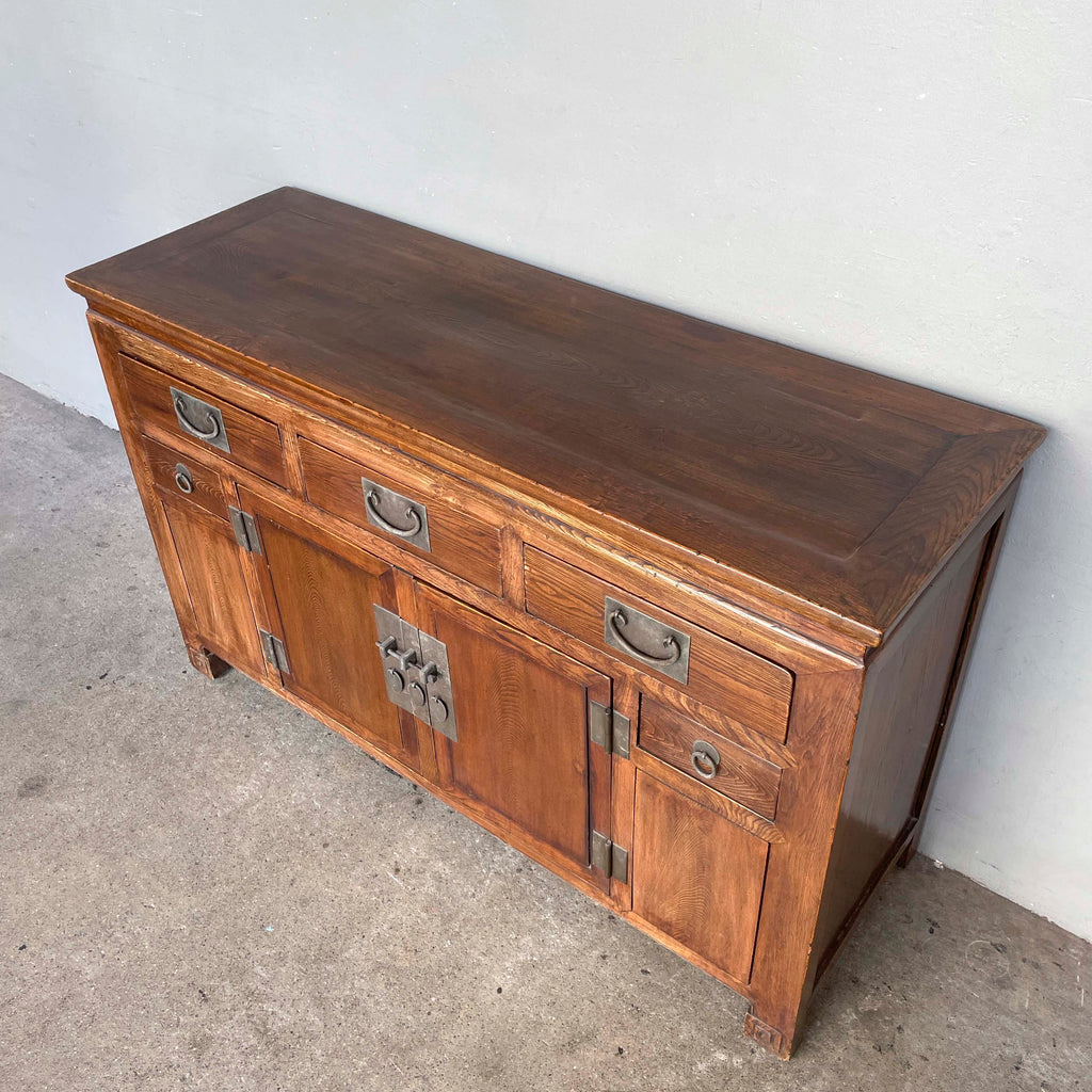 Chinese-Style Elm Sideboard