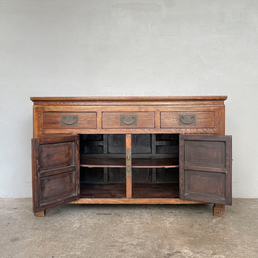 Chinese-Style Elm Sideboard