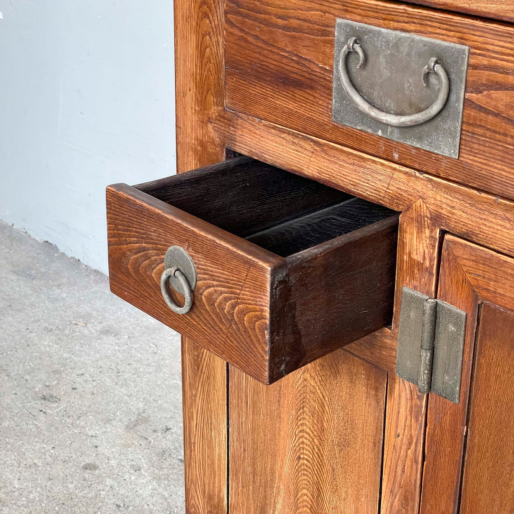Chinese-Style Elm Sideboard