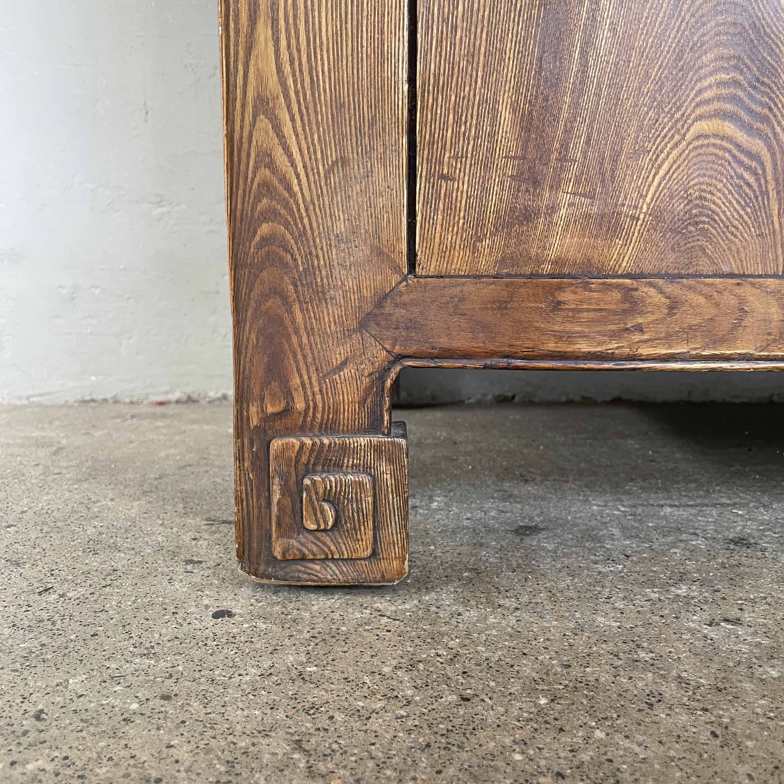 Chinese-Style Elm Sideboard