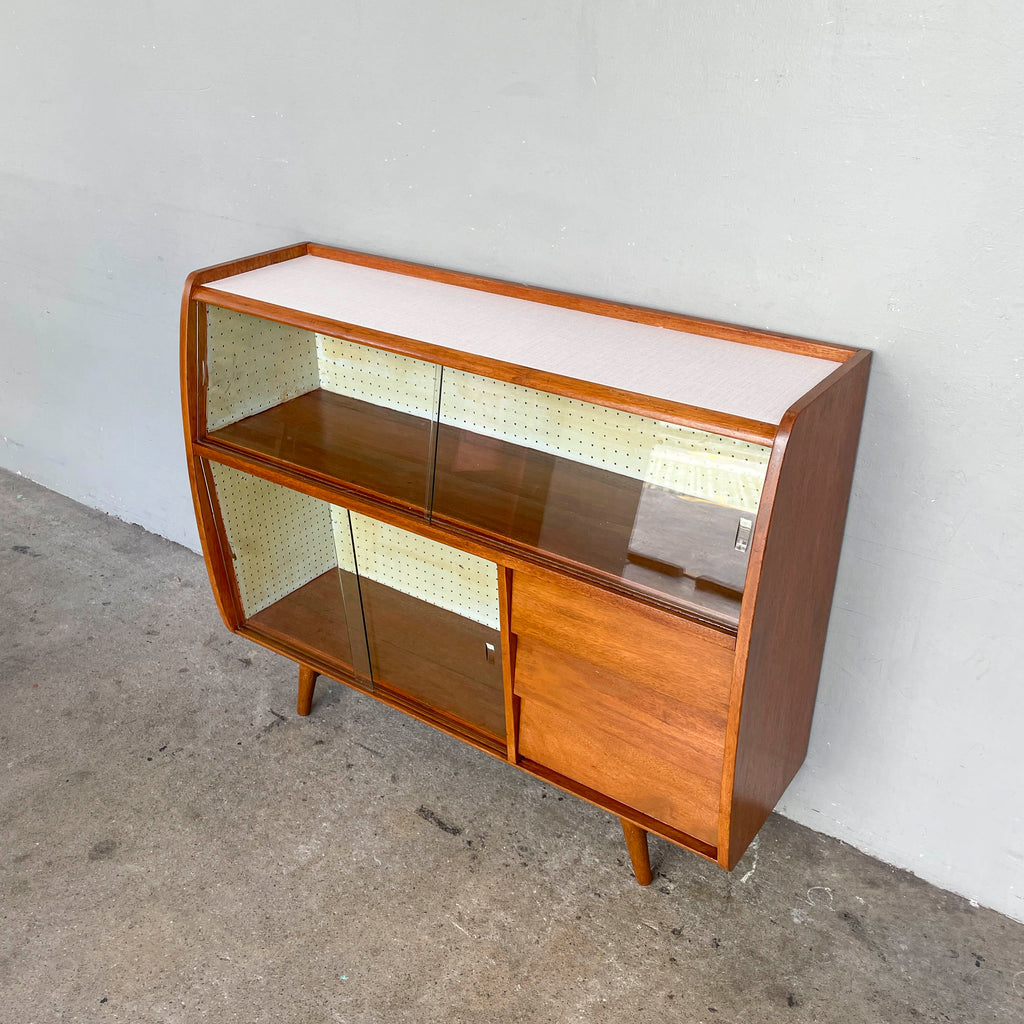 Refurbished Vintage Sideboard with Pegboard Interior