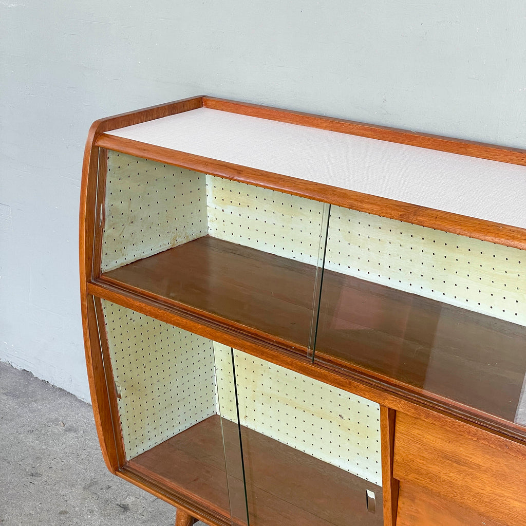 Refurbished Vintage Sideboard with Pegboard Interior