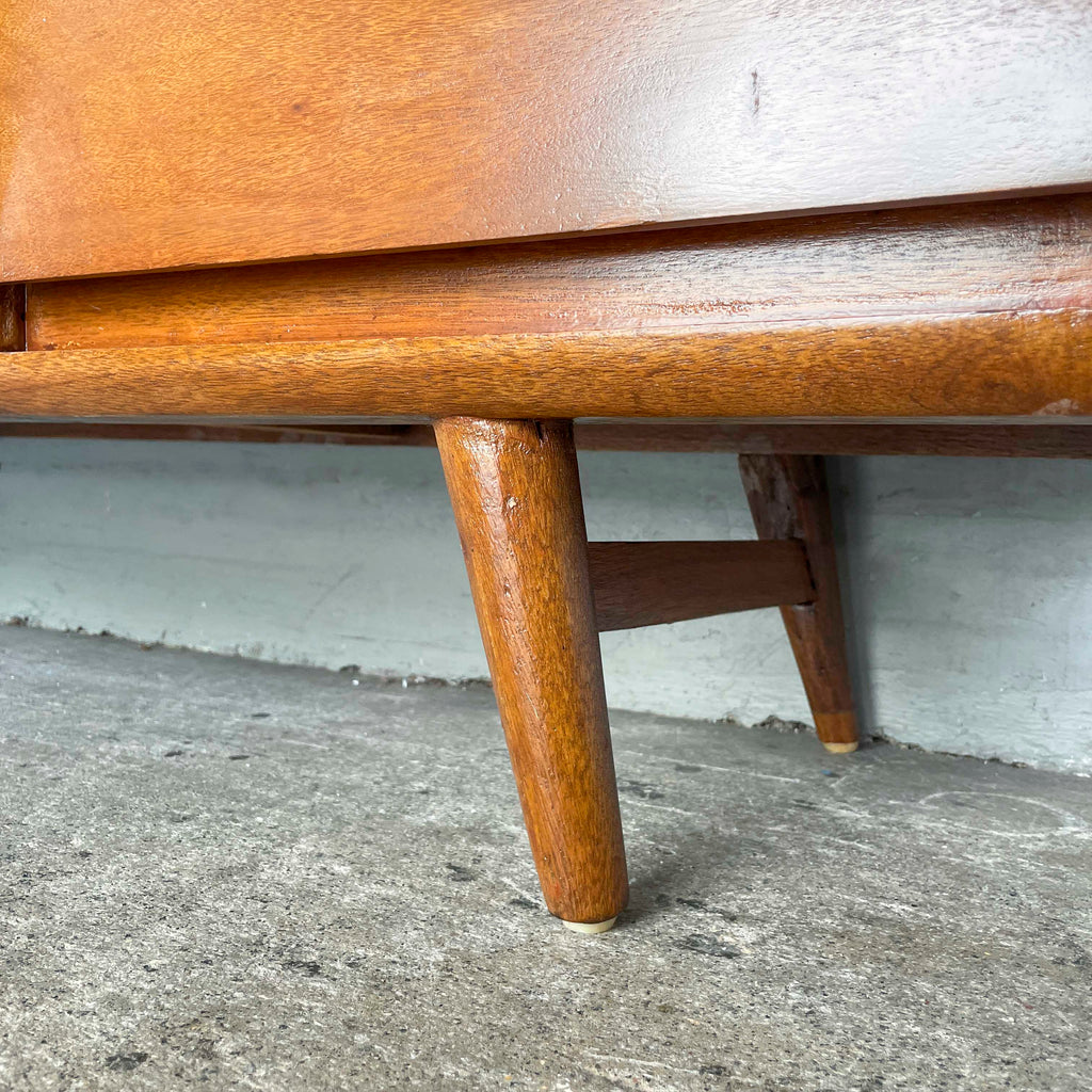 Refurbished Vintage Sideboard with Pegboard Interior