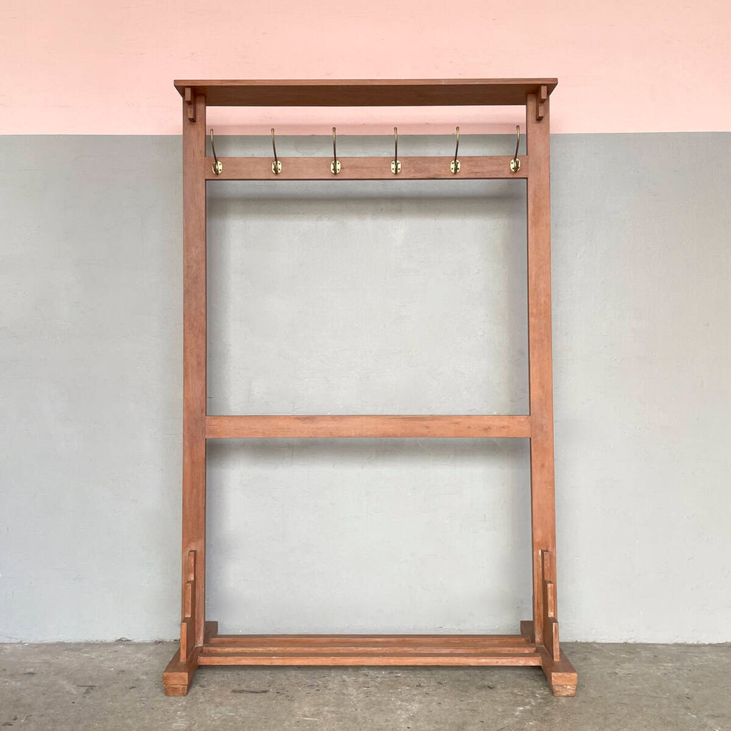 Vintage Art Deco Style Coat Stand