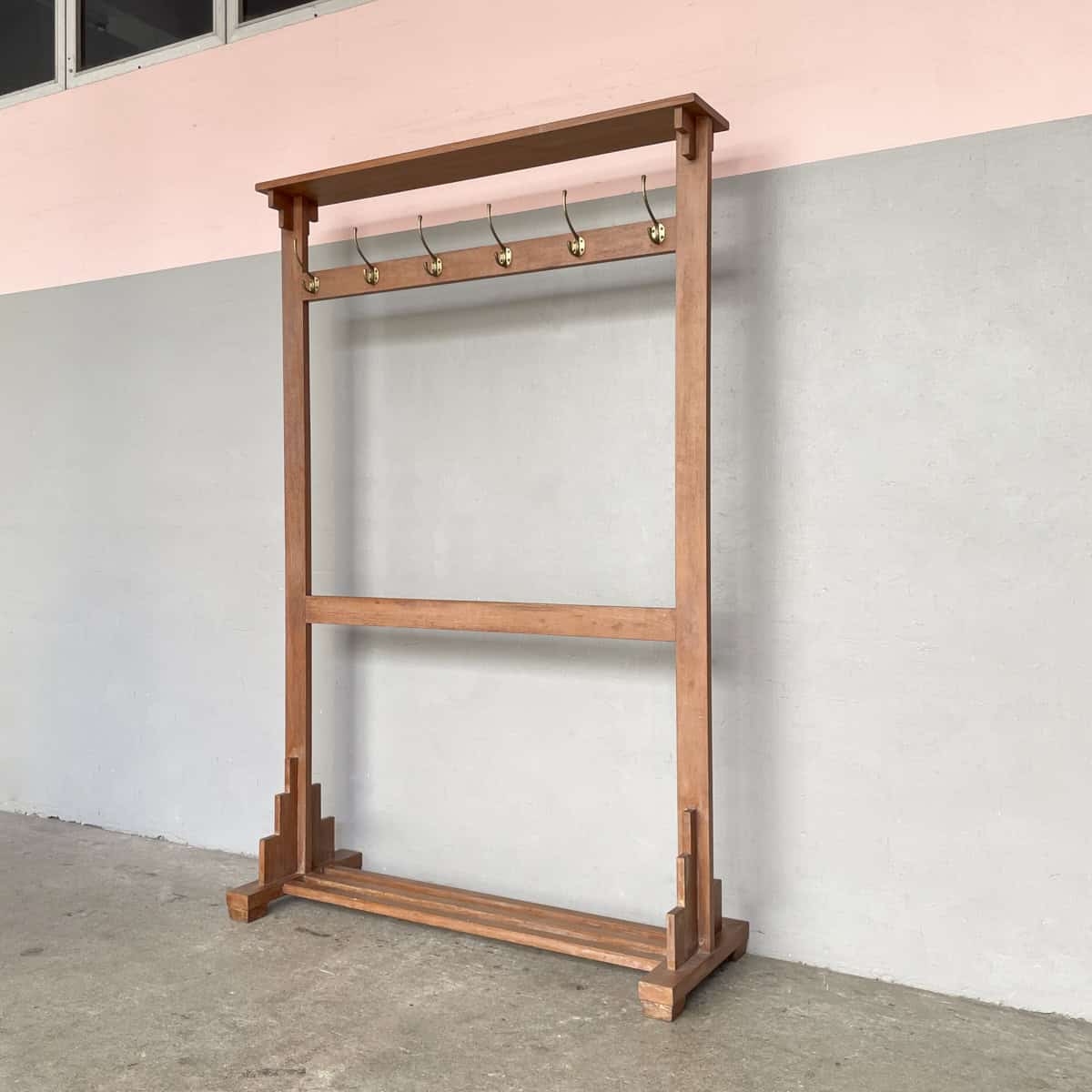 Vintage Art Deco Style Coat Stand