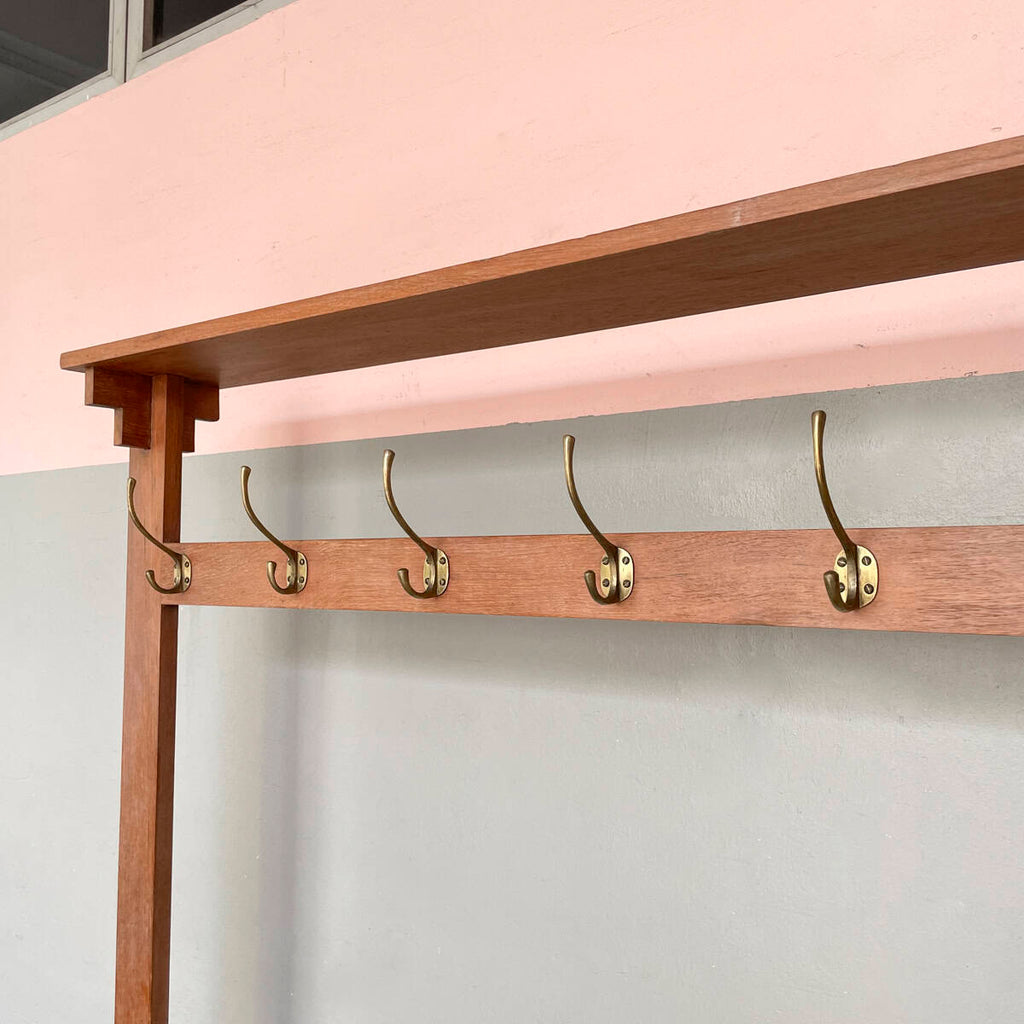 Vintage Art Deco Style Coat Stand