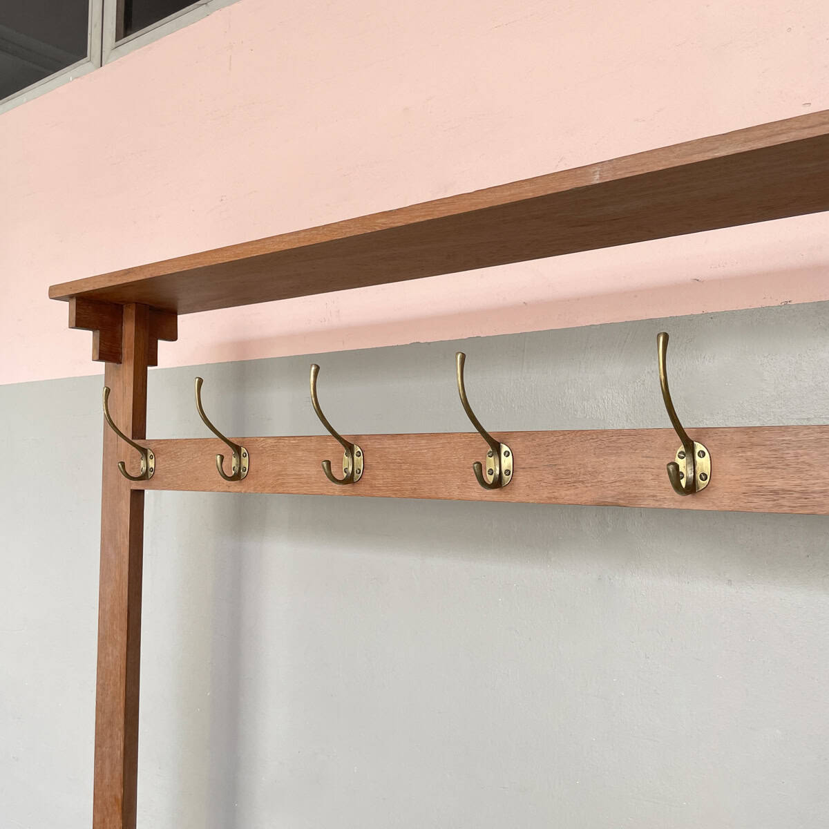 Vintage Art Deco Style Coat Stand
