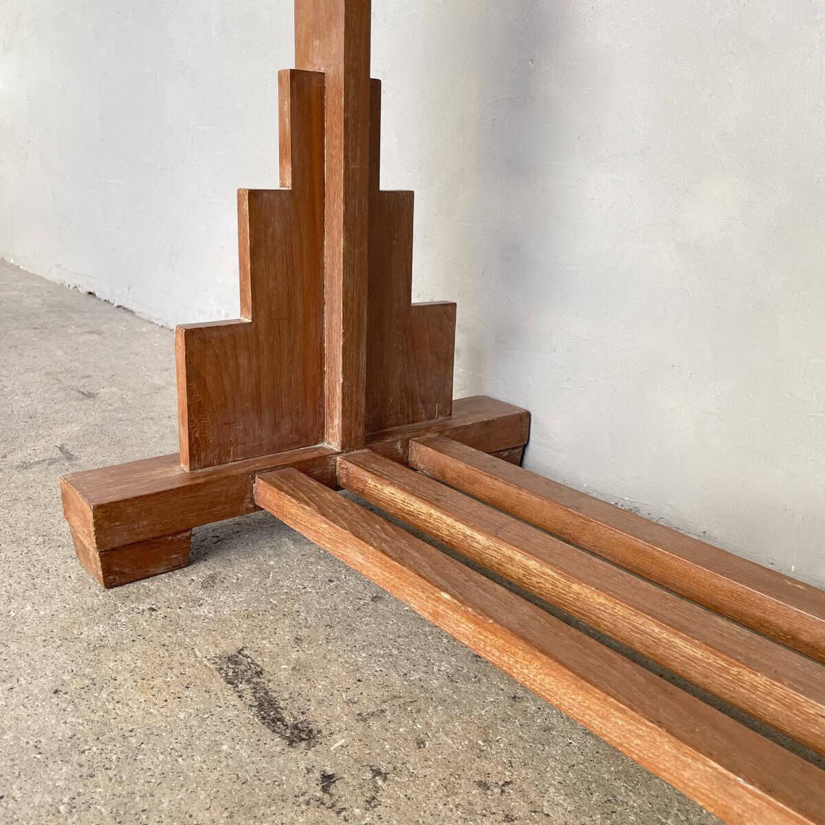 Vintage Art Deco Style Coat Stand