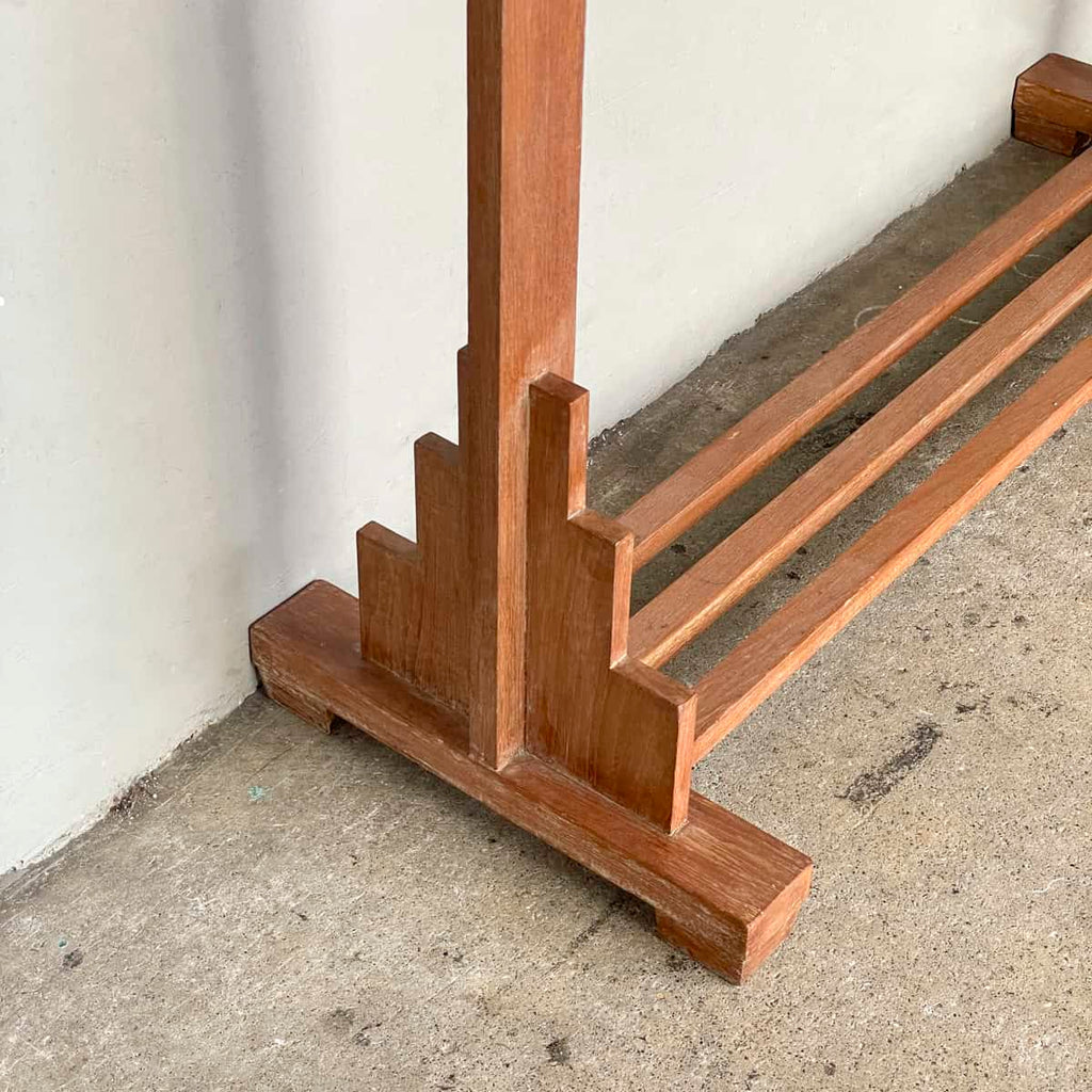 Vintage Art Deco Style Coat Stand
