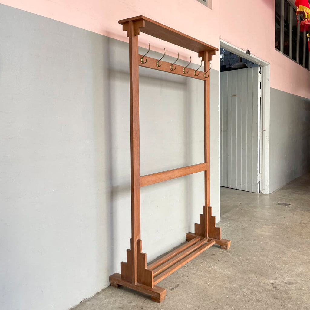 Vintage Art Deco Style Coat Stand