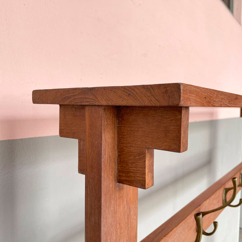 Vintage Art Deco Style Coat Stand
