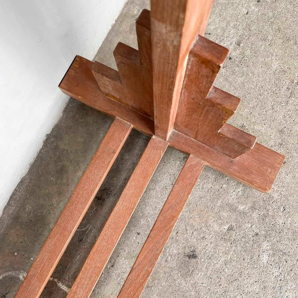 Vintage Art Deco Style Coat Stand