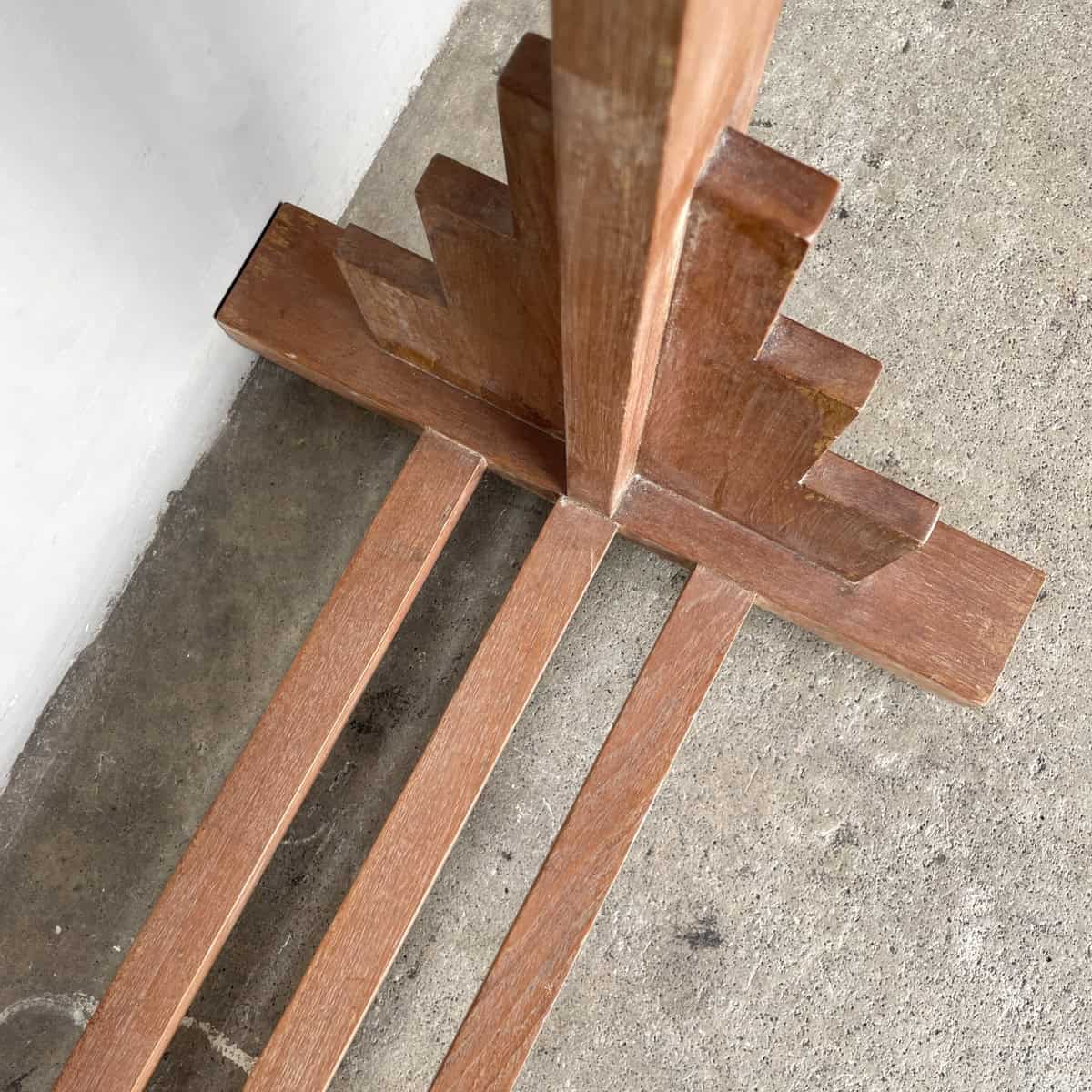 Vintage Art Deco Style Coat Stand