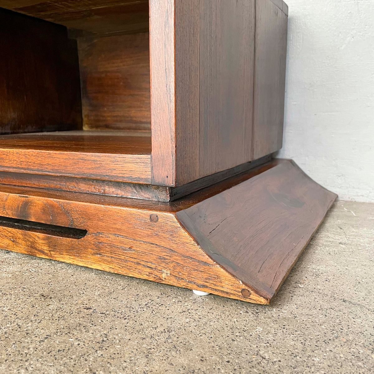 Refurbished Tiered Wooden Console