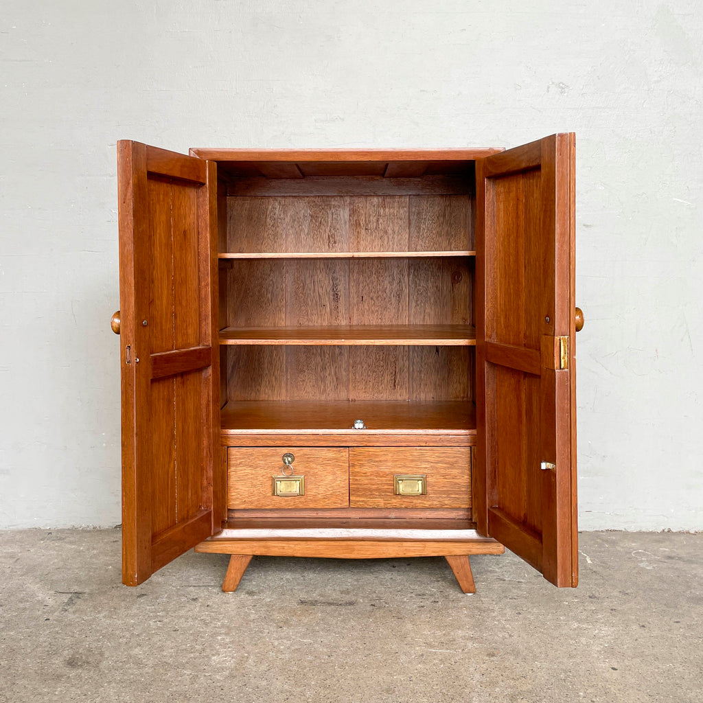 Refurbished Vintage Teak Cabinet (Mid-Height)