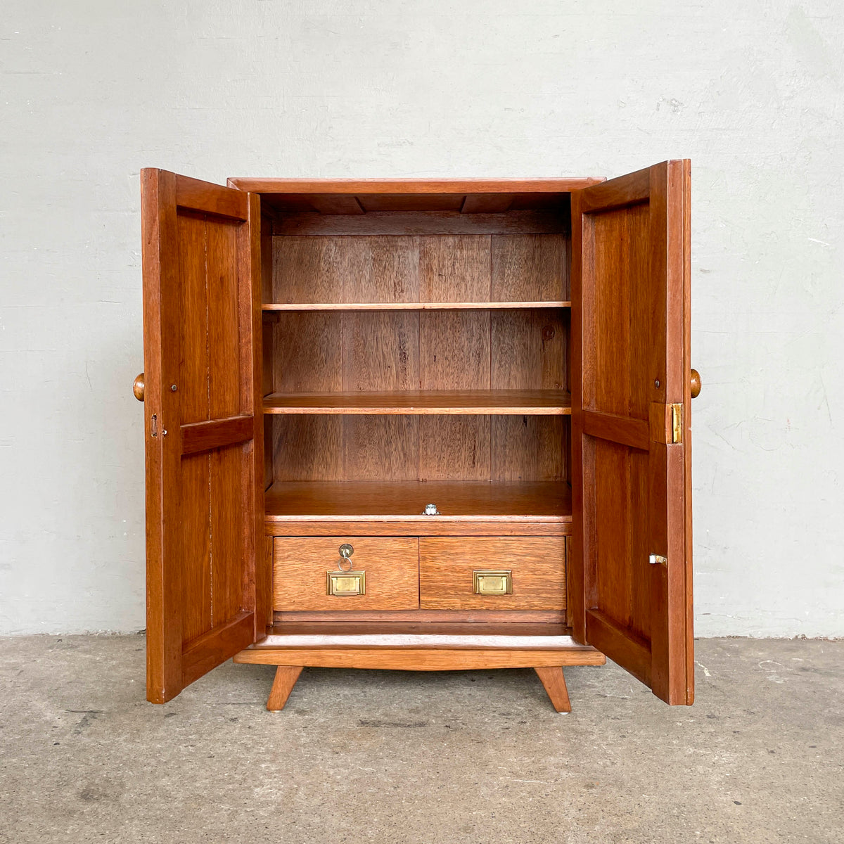 Refurbished Vintage Teak Cabinet (Mid-Height)