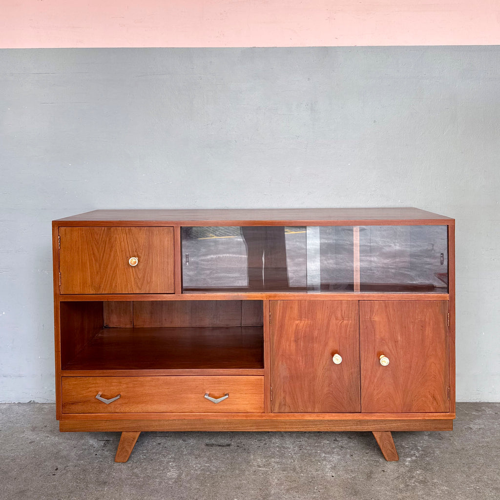 Refurbished Vintage Display-Storage Sideboard