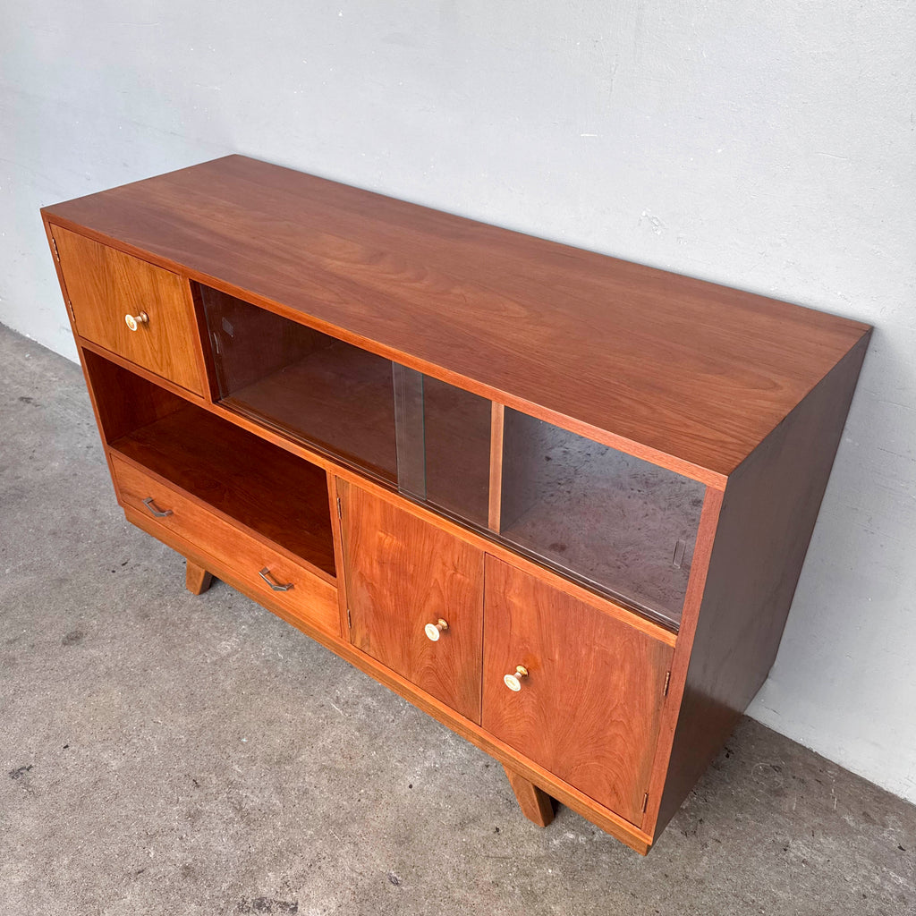 Refurbished Vintage Display-Storage Sideboard