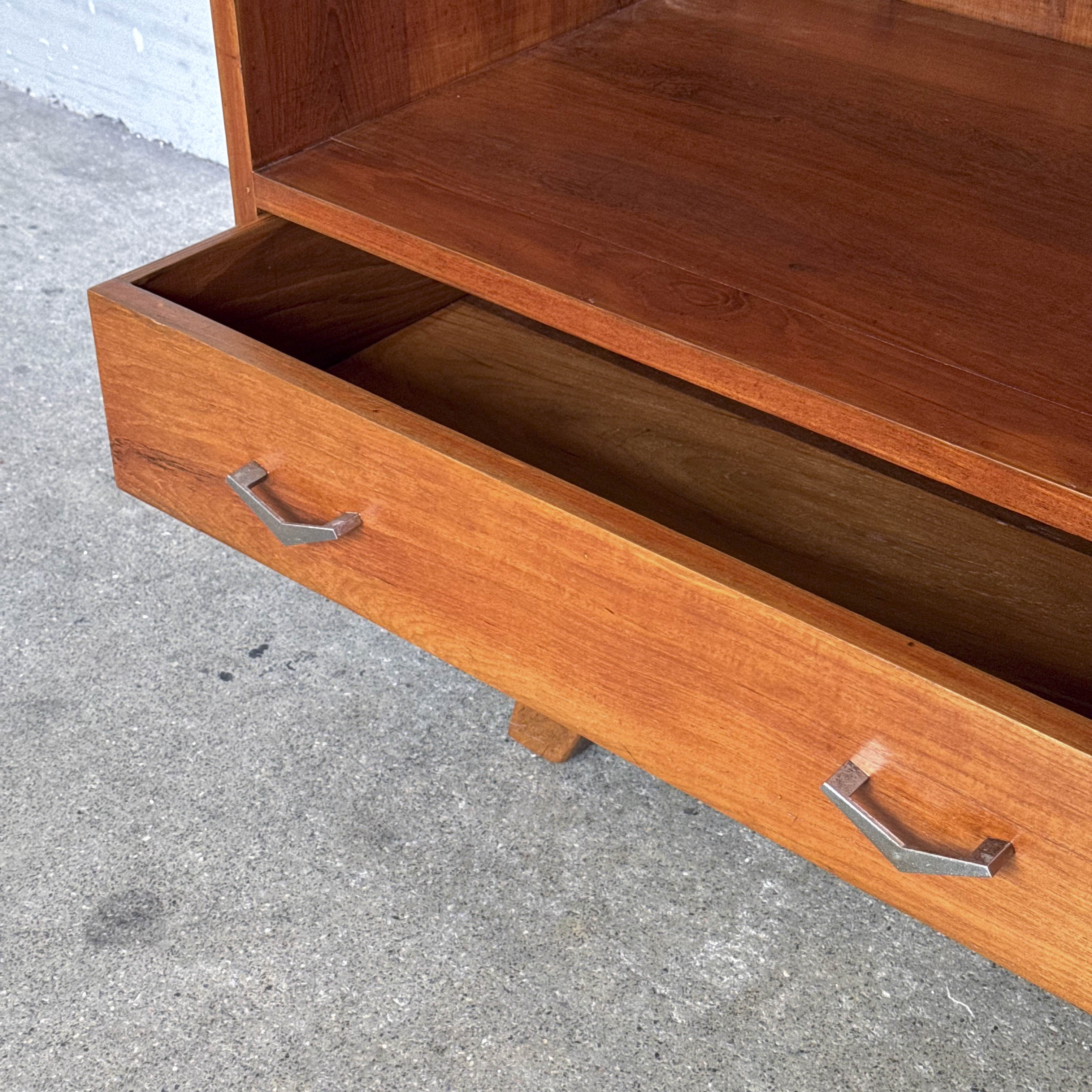 Refurbished Vintage Display-Storage Sideboard
