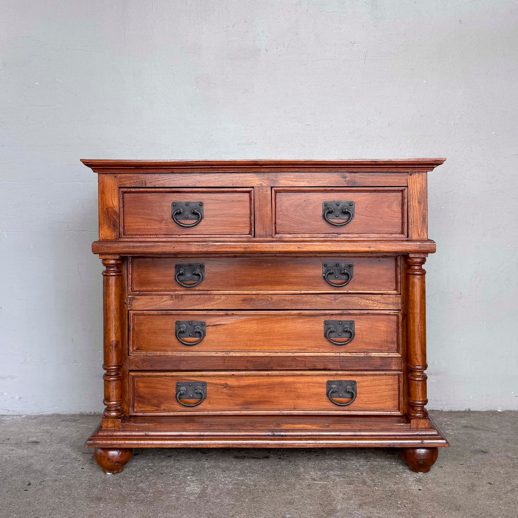 Newly Refurbished Wooden Chest of Drawers