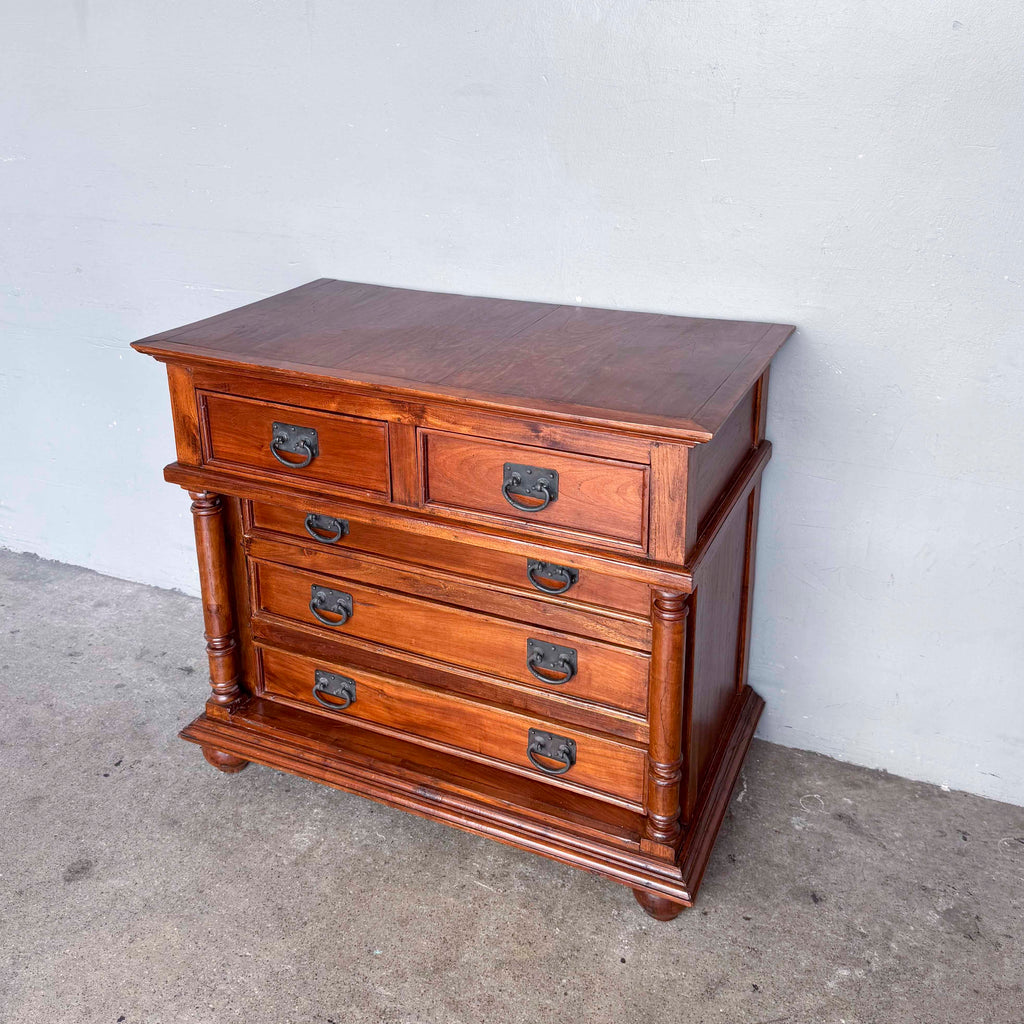 Newly Refurbished Wooden Chest of Drawers