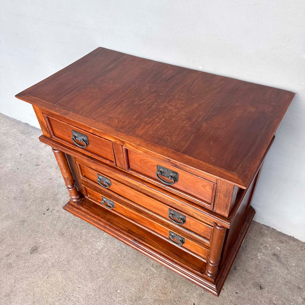 Newly Refurbished Wooden Chest of Drawers