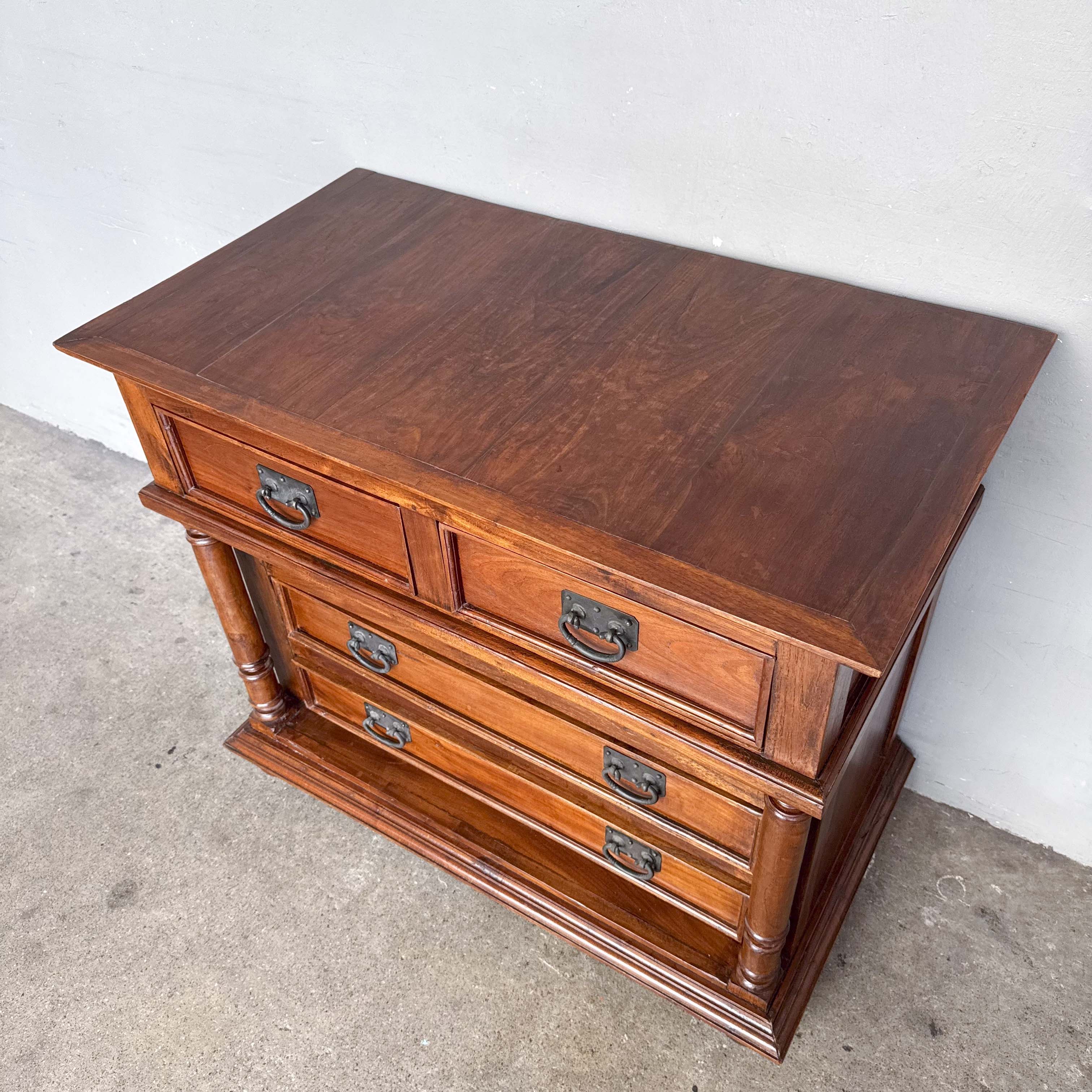Newly Refurbished Wooden Chest of Drawers
