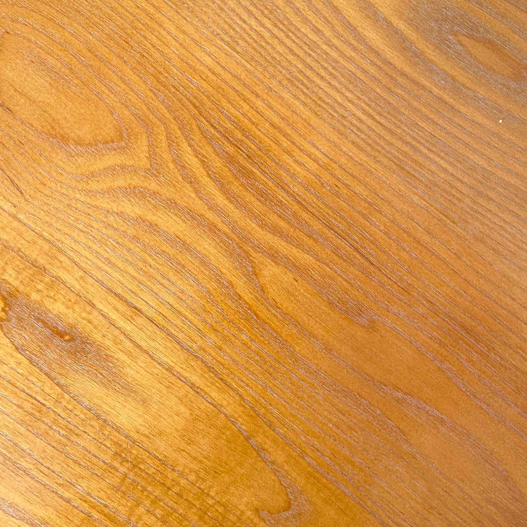 Round Wooden Tulip Table