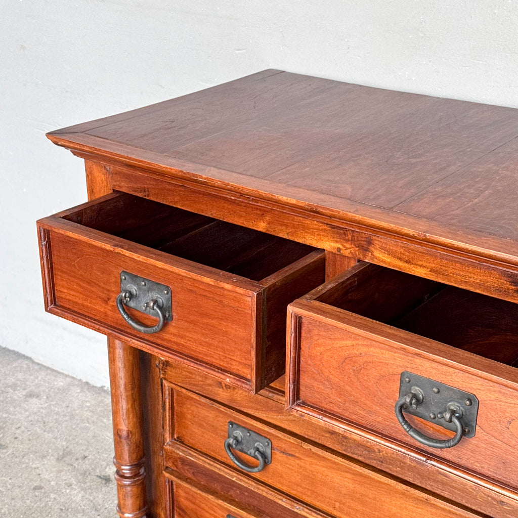 Newly Refurbished Wooden Chest of Drawers