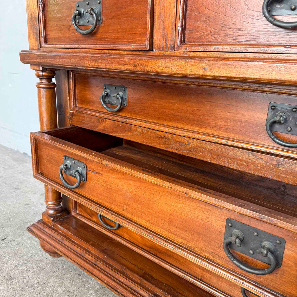 Newly Refurbished Wooden Chest of Drawers