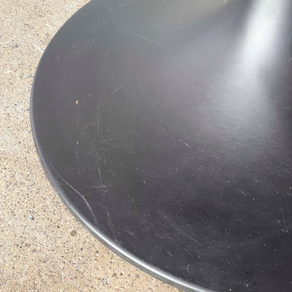 Round Wooden Tulip Table