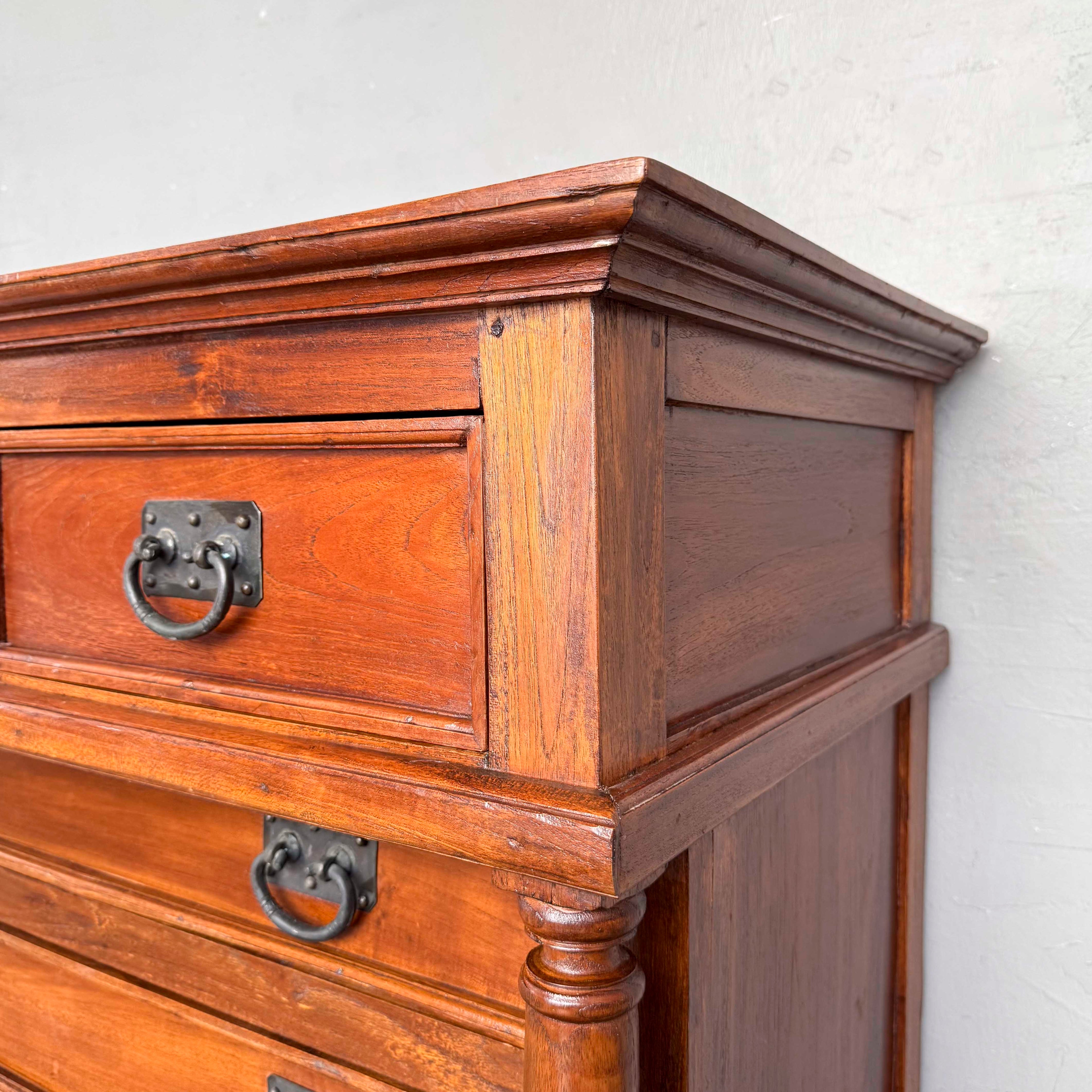 Newly Refurbished Wooden Chest of Drawers