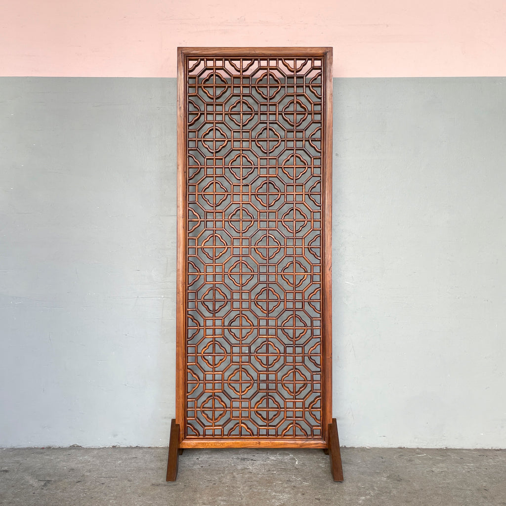 Elm Fretwork Screen (Small)