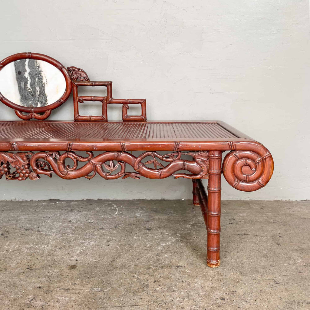 Chinese Wooden (Bamboo) Reclining Lounger 中式斜躺贵妃椅