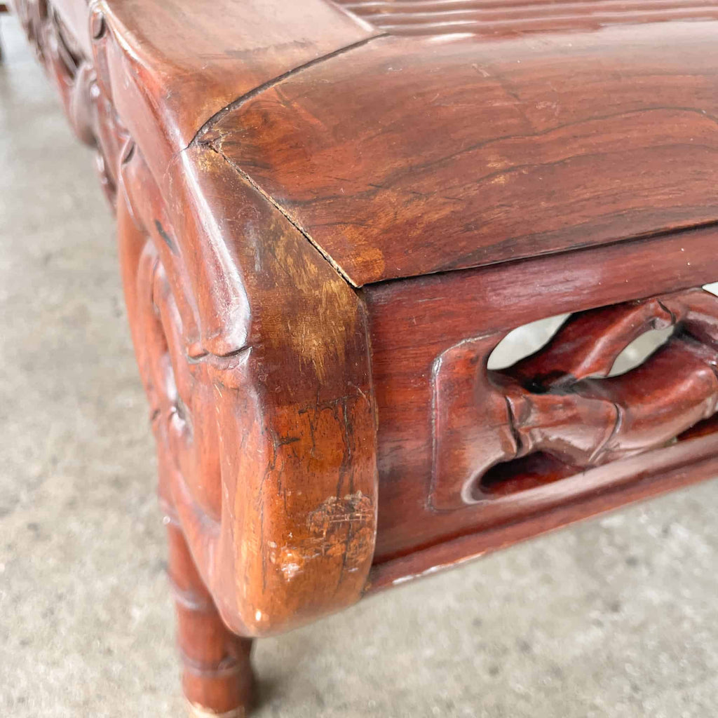 Chinese Wooden (Bamboo) Reclining Lounger 中式斜躺贵妃椅