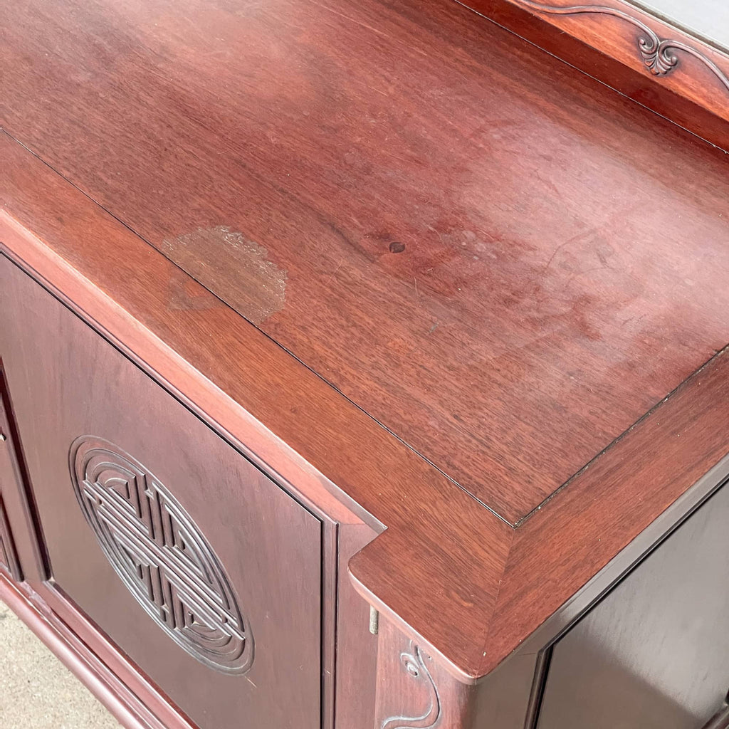 Rosewood Sideboard with Mirror