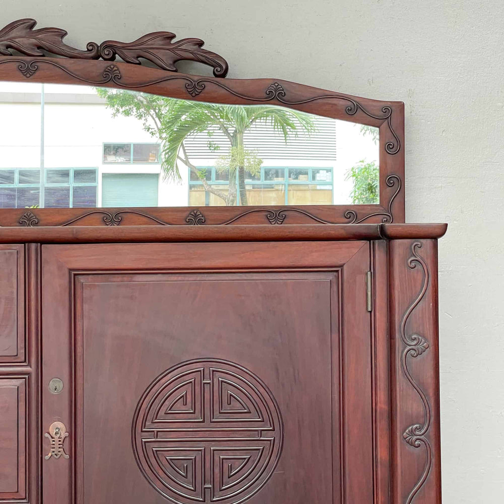 Rosewood Sideboard with Mirror