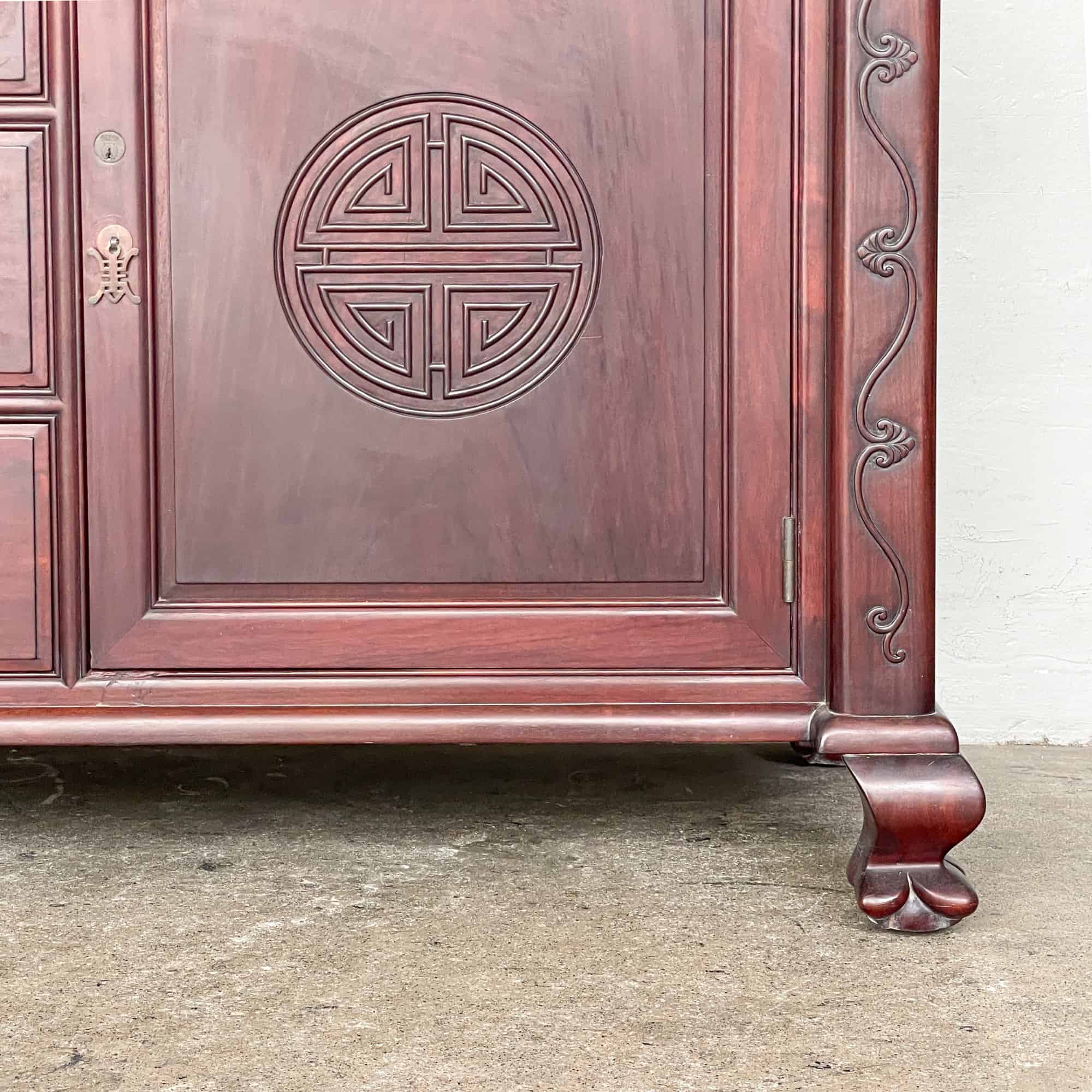 Rosewood Sideboard with Mirror