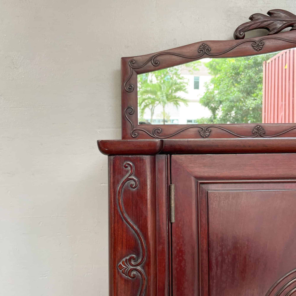 Rosewood Sideboard with Mirror