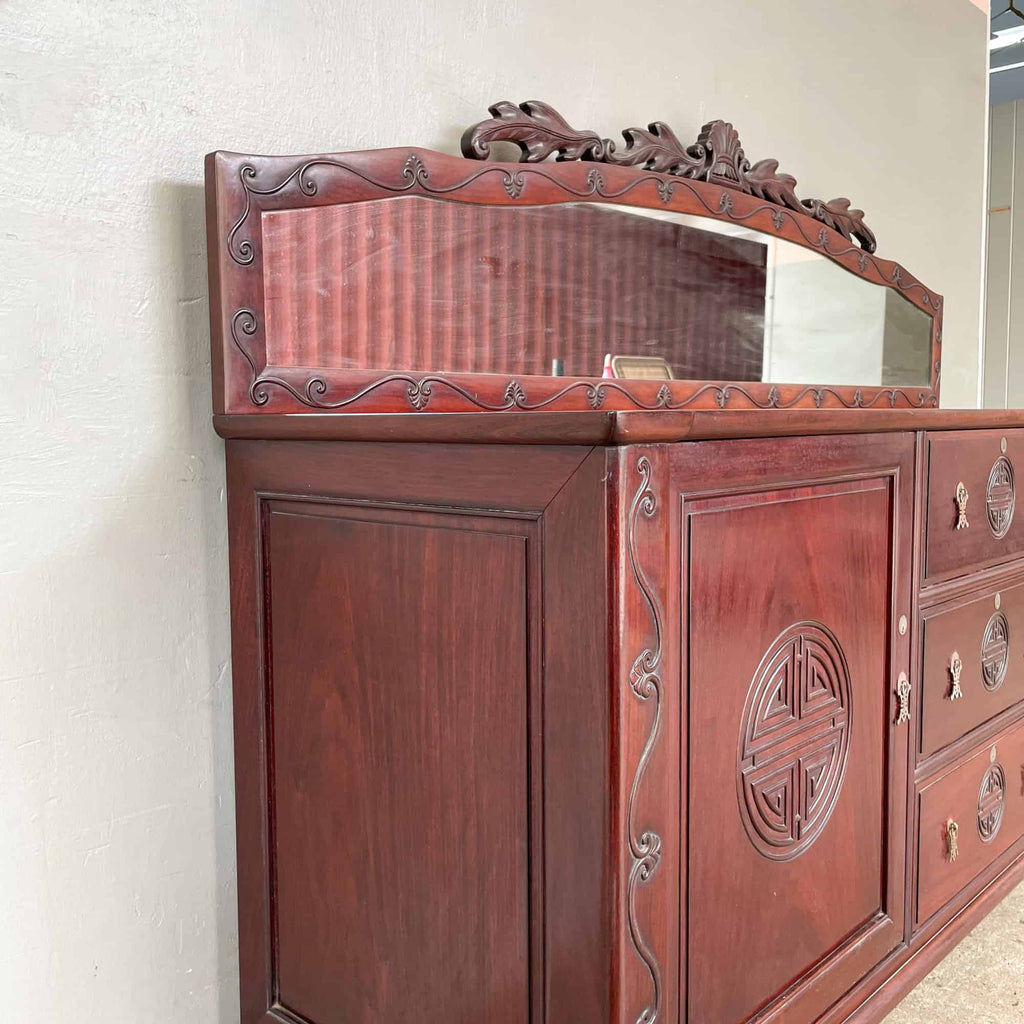 Rosewood Sideboard with Mirror