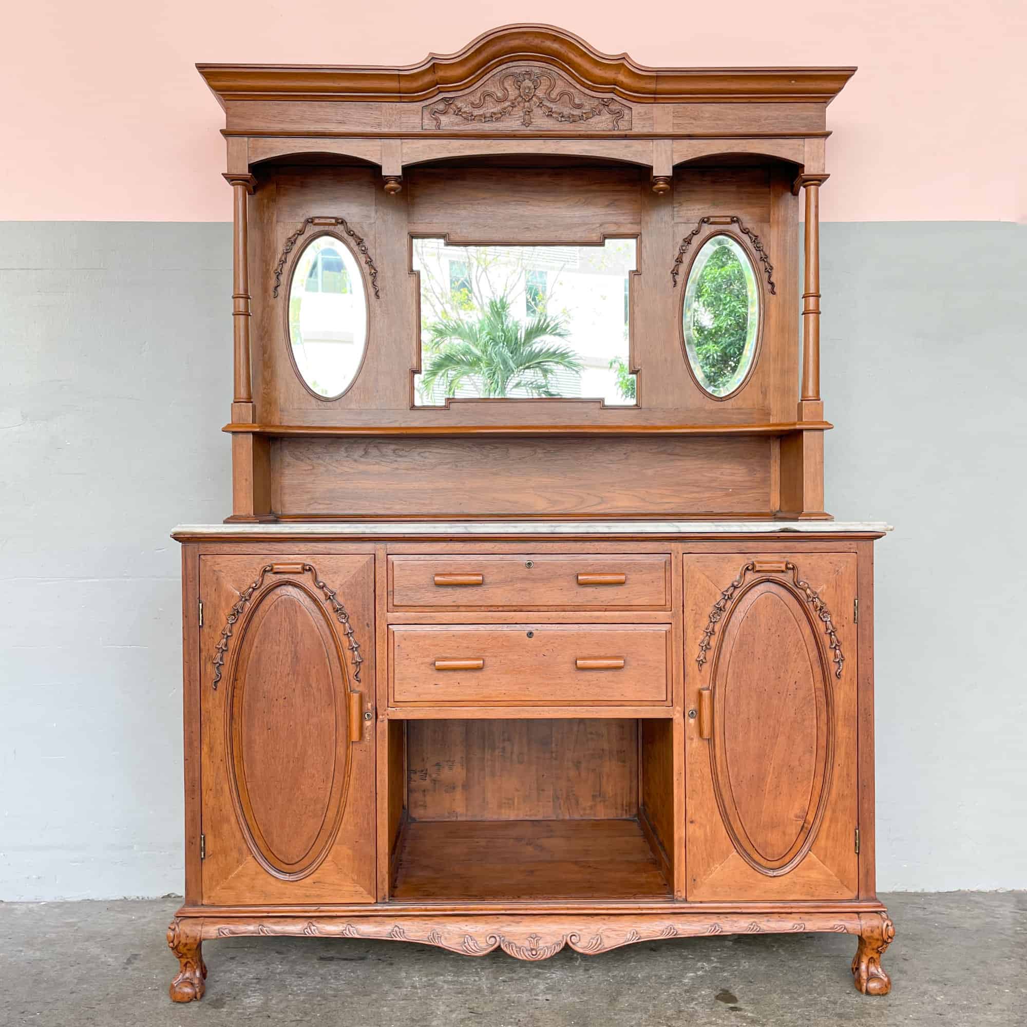 Colonial Buffet Sideboard (Newly Refurbished)