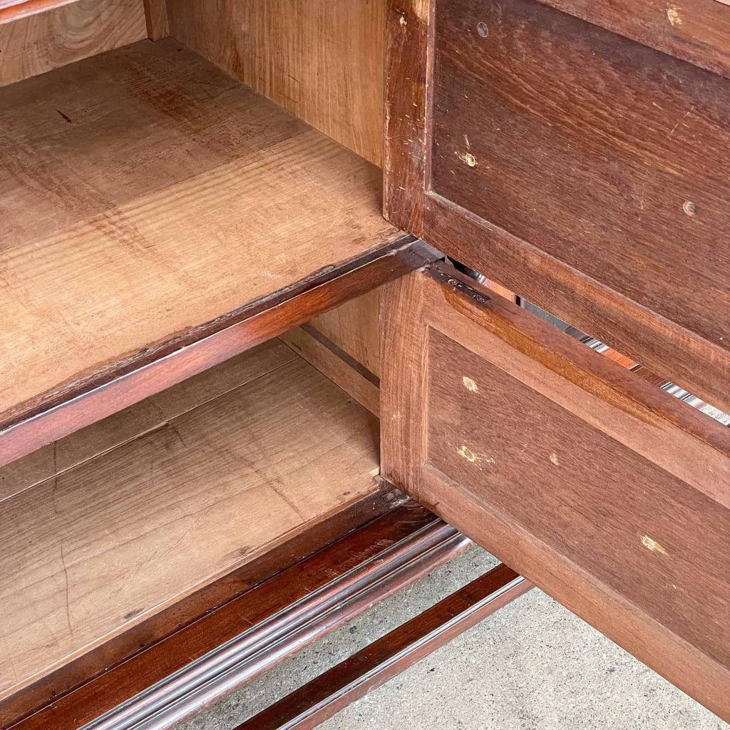 Antique Jacobean Sideboard with Barley Twist