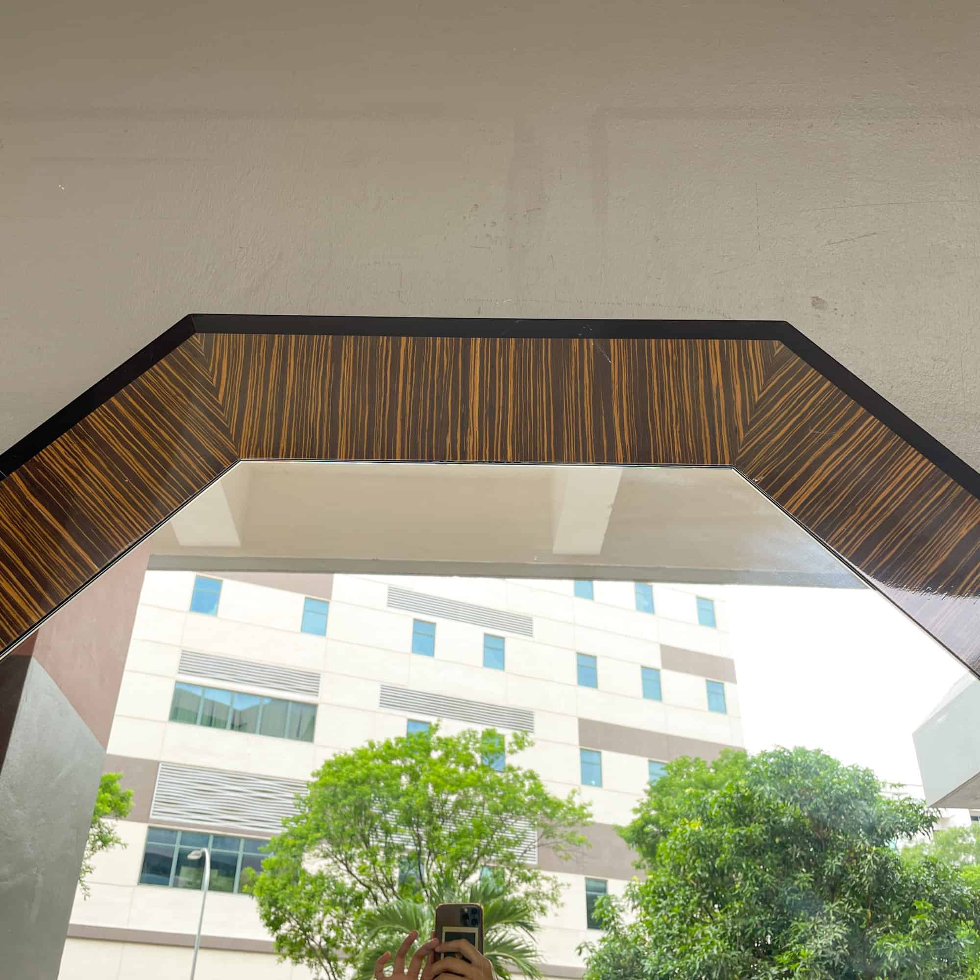 Octagonal Large Mirror