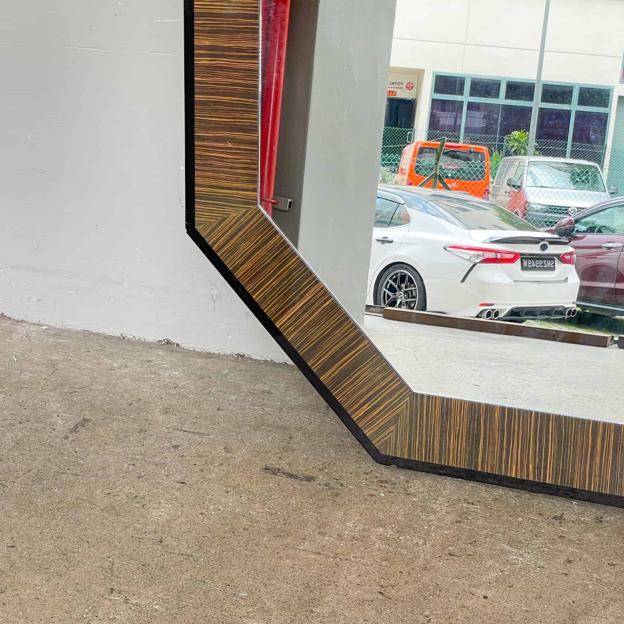 Octagonal Large Mirror