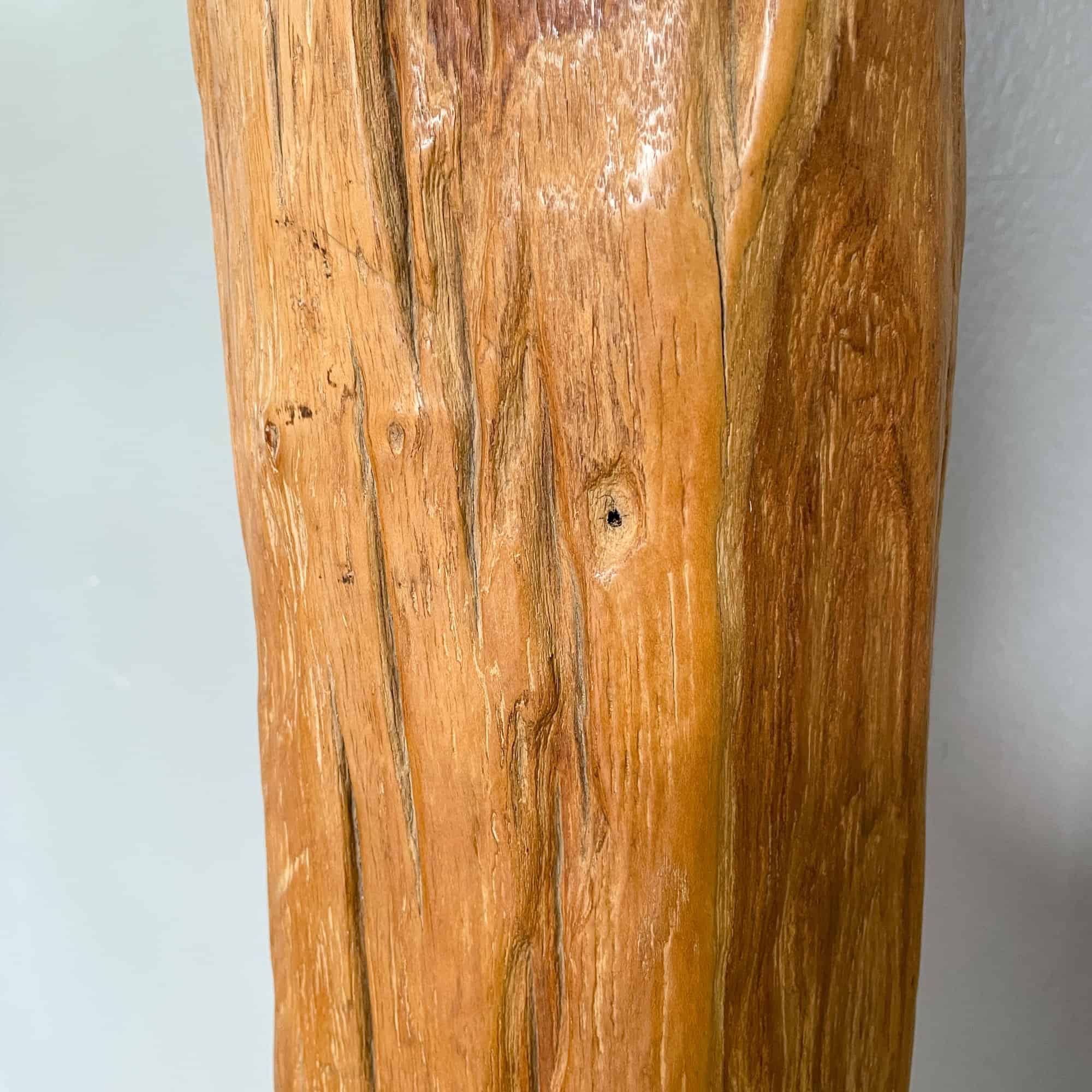 Teak "Totem" Tall Sculpture
